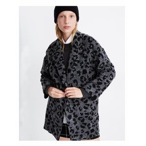 HP 🎈Texture & Thread Blazer Coat in Jungle Cat